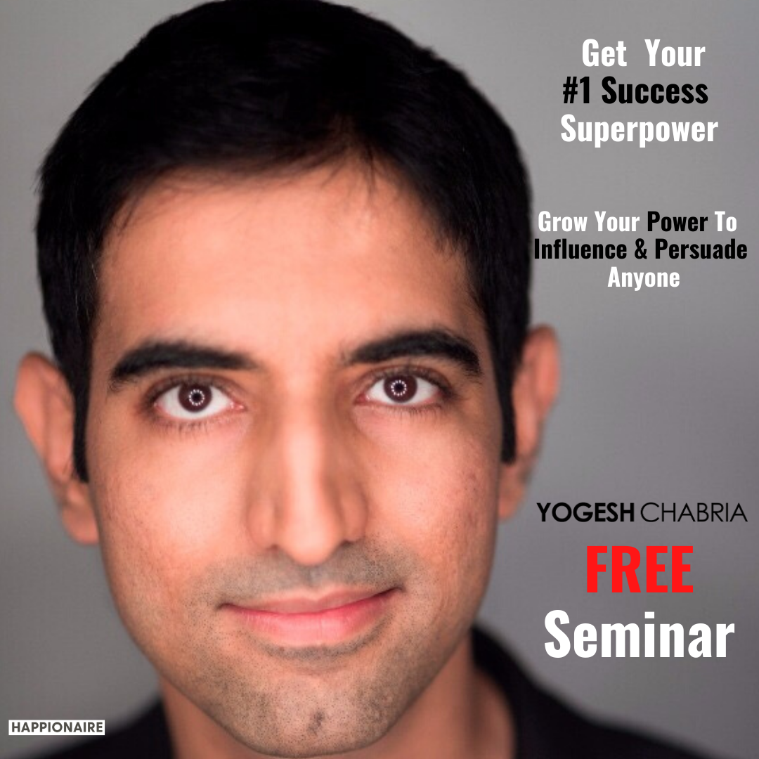Yogesh Chabria Free Seminar 