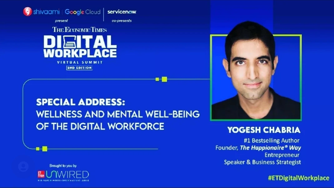 Yogesh Chabria LIVE at The Economic Times Digital Workplace Summit